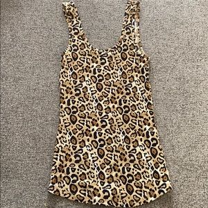 Leopard print tank